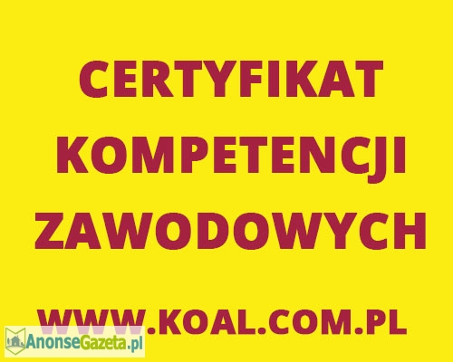 Kurs Katowice Certyfikat Kompetencji Zawodowych - CPC