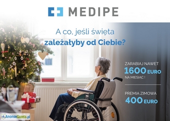 Zlecenie do samotnej Seniorki na 6 tygodni z premią świąteczną.