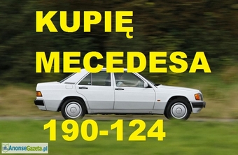 Skup Mercedesów Sprinter,Kaczka,190 124 inne 