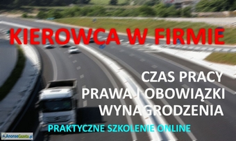 Kierowca w firmie - SPD SZKOLENIA - kurs online