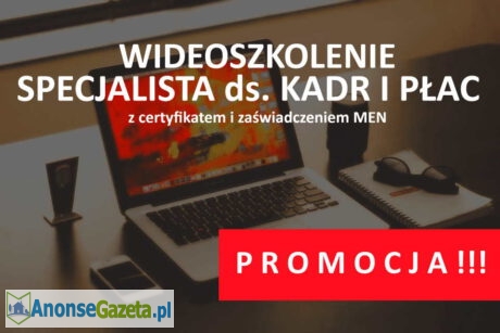 Kurs online Specjalista ds. kadr i płac z zaświadczeniem MEN