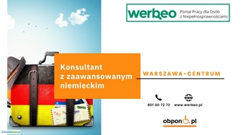 Konsultant ds. obsługi klienta z językiem niemieckim – praca stacjonarna