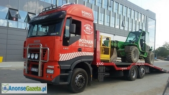 Transport Maszyn Budowlanych Laweta 24 Ton Poznan 