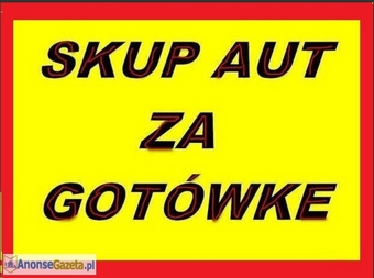 Skup aut za gotówkę, kasacja, skup quadów, skup skuterów, auto skup