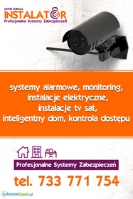 Monitoring, systemy alarmowe montaż Koszalin