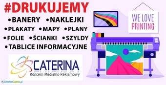 BANERY REKLAMOWE NAKLEJKI PLAKATY – DRUKARNIA