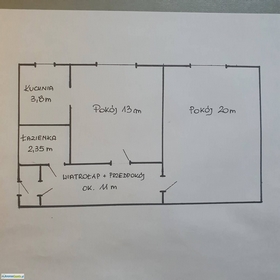 Mieszkanie w kamienicy 2 pokoje CENTRUM/PLANTY