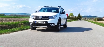 Dacia Sandero Stepway 31300 km bogato wyposażona, tablet, kamera cofania itd.-auto jak nowe!