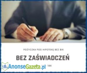 Pozyczka pozabankowa hipoteczna dla firm i rolnikow