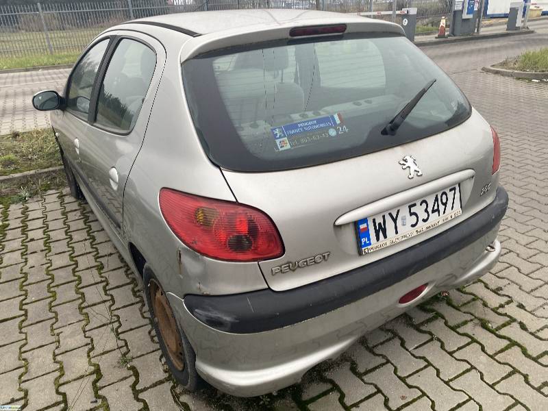 Peugeot 206 2004r automat 112669km