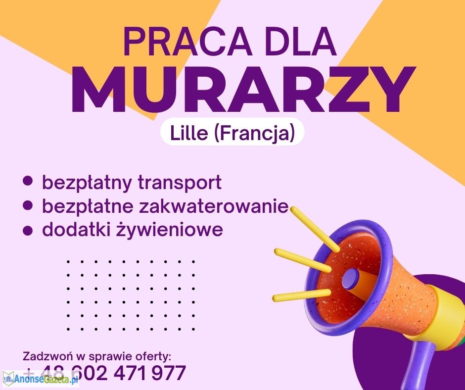 Praca dla MURARZY