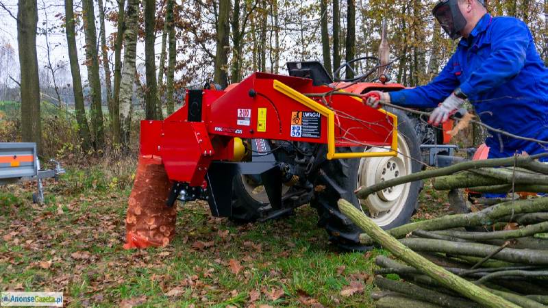 Rębak walcowy R100 do gałęzi - dostawa gratis!