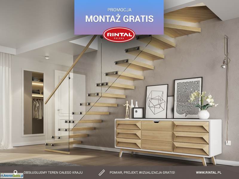 SCHODY RINTAL – W SIERPNIU MONTAŻ GRATIS!