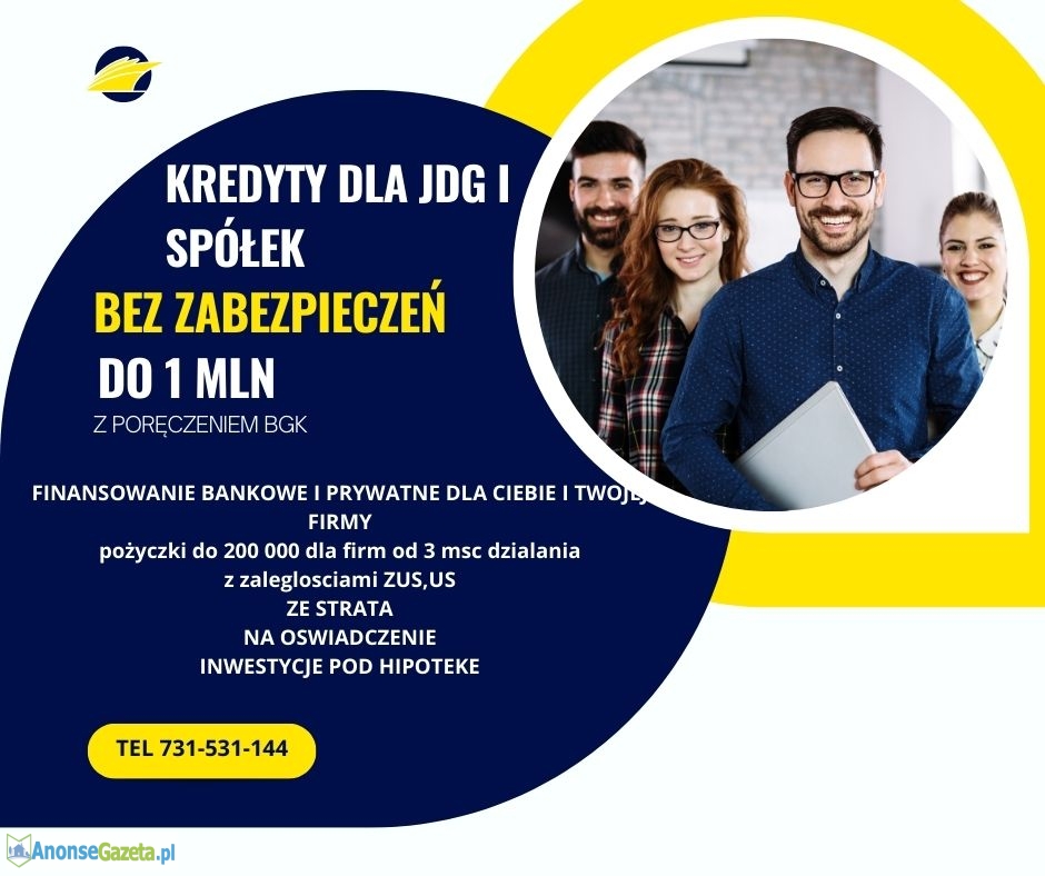 SZYBKIE KREDYTY DLA FIRM I SPÓŁEK SKLUTECZNIE