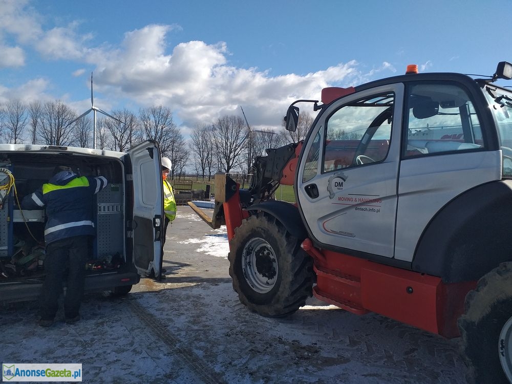 Serwis ładowarek teleskopowych i wózków widłowych