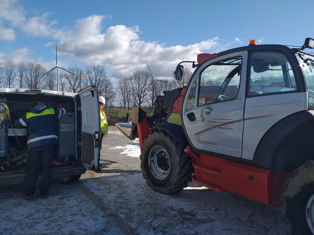 Serwis ładowarek teleskopowych i wózków widłowych tel. 