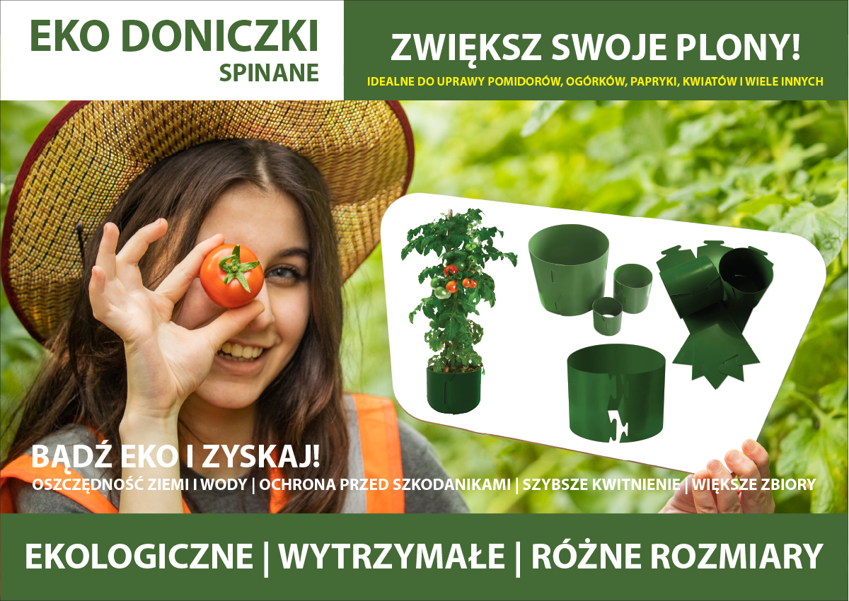 Eko uprawa roślin – Doniczki Spinane do rozsady