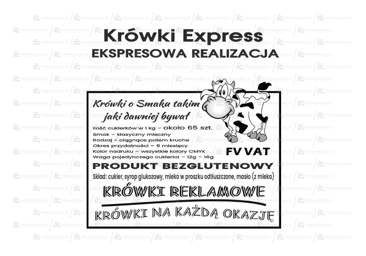 Krówki Reklamowe z logo – HIT 