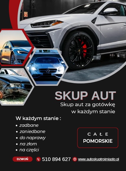 Skup aut, Skup aut za gotówkę, Auto skup, Kasacja pojazdów