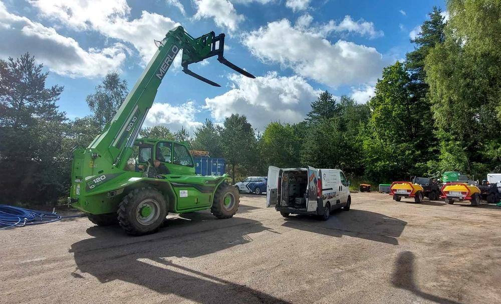 Serwis ładowarek teleskopowych i wózków widłowych