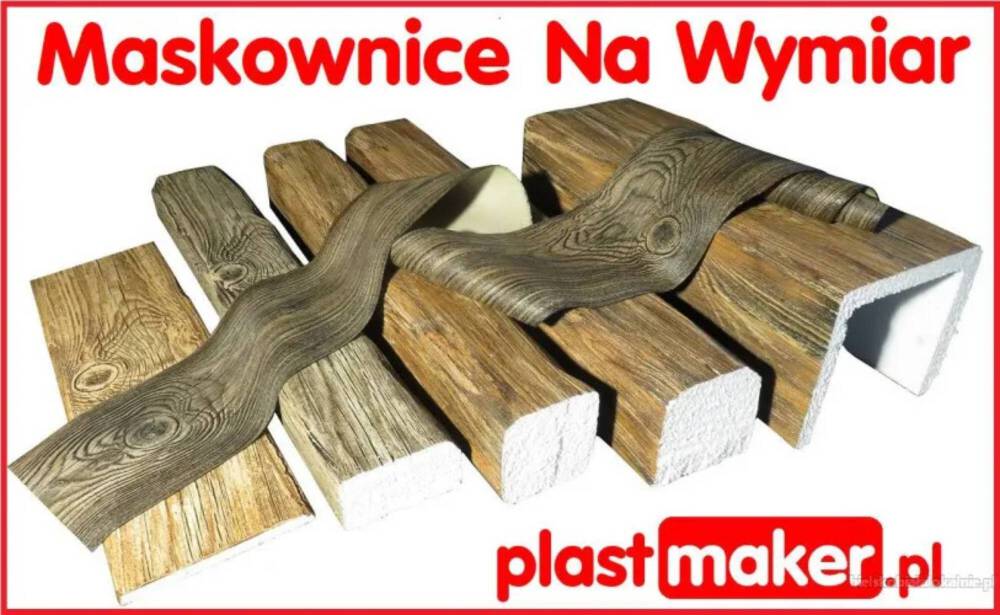 Superlekkie Lamele Drewnopodobne Sufitowe, belki i maskownice styropianowe na Wymiar