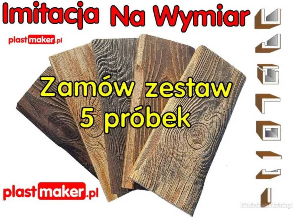 Superlekkie Lamele Drewnopodobne Sufitowe, belki i maskownice styropianowe na Wymiar