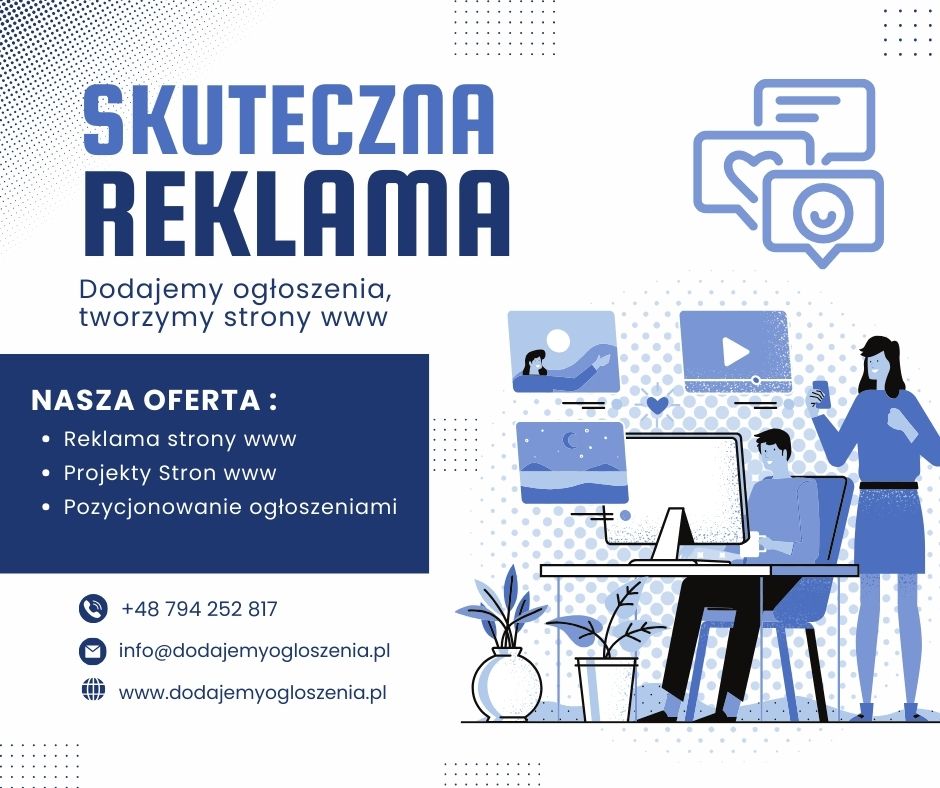 Reklama strony www, Projekty Stron www, Pozycjonowanie ogłoszeniami