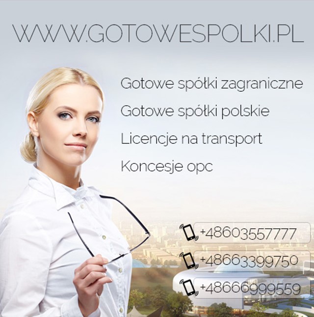 Gotowe Spółki Akcyjne z VAT EU. Wirtualne biuro 