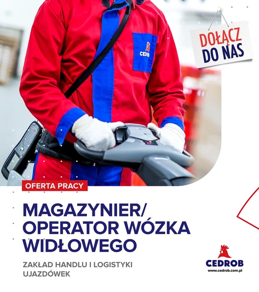 Magazynier - Operator Wózka Widłowego