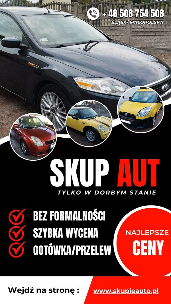 Skup aut w dobrym stanie, GOTÓWKA OD RĘKI /Nie marnuj czasu na poszukiwanie kupca