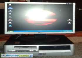 super szybki,maly komputer PC 2x2,8ghz z mon.LCD,dowoz