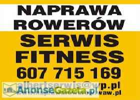 montaż / naprawa / serwis sprzętu fitness / dojazd do Klienta / naprawa sprzętu rehabilitacyjnego