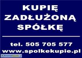kupię zadłużoną spółkę