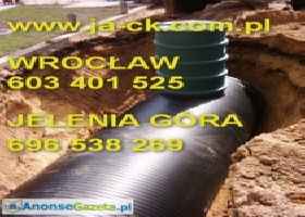 Zbiorniki HDPE na deszczówkę ścieki Jelenia Góra Wrocław