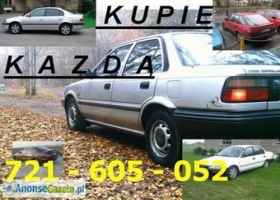 Skup Toyot Corolla Carina Avensis Dyna Picnic Hilux KUPIE TOYOTE