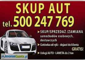 SPRZEDAJ NAM SWOJE AUTO 500247769 KUPIĘ KAŻDE DO 60TYS