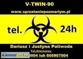 Dezynfekcja sprzątanie po zgonach zmarłych Oborniki