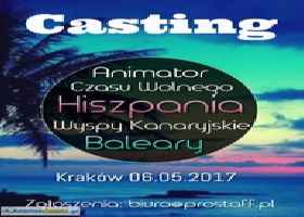 Animator Czasu Wolnego – Hiszpania, Wyspy Kanaryjskie, Baleary