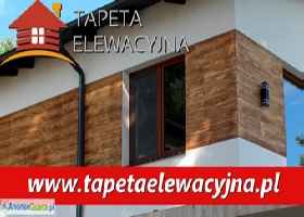 Tapeta elewacyjna - imitacja drewnianych desek na elewacji Twojego domu