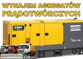 Wynajem agregatów prądotwórczych ,Cała Polska