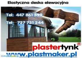 Imitacja drewna - Elastyczna deska dekoracyjna PlasterTynk