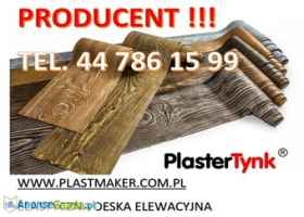 PlasterTynk - Elastyczna Deska Elewacyjna / Dekorlux ,Dekostyl, Perfectstyr, Dekordeska 