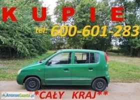 Kupię Hyundai ATOS w każdym stanie, Skup ATOS 24h 1.0