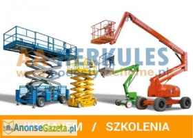 KURS NA PODESTY RUCHOME, ZWYŻKI , SZKOLENIE OPERATORÓW Z EGZAMINEM / ŚLĄSK, KATOWICE