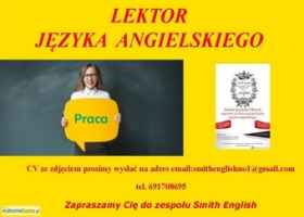 Praca Lektor Języka Angielskiego
