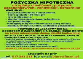 Kredyt na spłatę chwilówek, pożyczek pozabankowych, komornika, windykacji lub innych długów