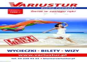 Wyjazdy na narty, snowboard po Polsce i Europie  z Biurem Podróży Variustur
