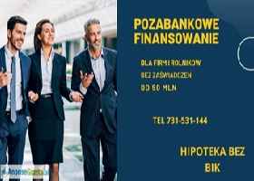 POZYCZKA PRYWATNA POD ZASTAW NIERUCHOMOSCI NAWET NA 5 LAT