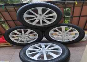 Felgi aluminiowe 16 +opony Goodyear 205/55/16 i całoroczne