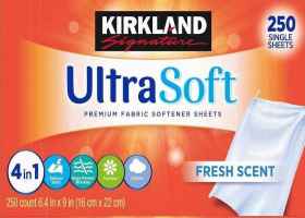 Chusteczki do suszarki KIRKLAND 250 szt